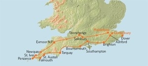 Südengland von Kent bis Cornwall