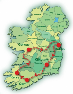Autorundreise: Irlands historische Stätten