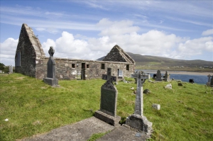 Ruinen auf Achill Island